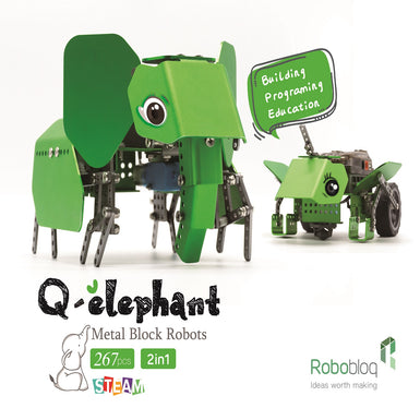 Robobloq Q-Elefante 2 en 1 Kit Robótico