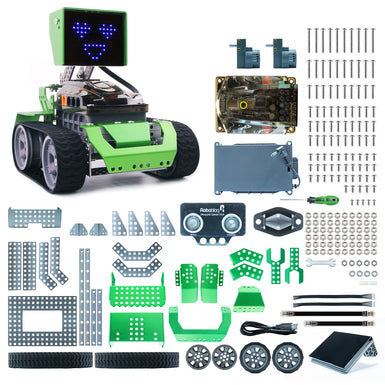 Robobloq Q-Scout STEM Projects for Kids Ages 8-12, Coding Robot, Learn  Robotics, Electronics and Programming Based on Scratch, Arduino and Python